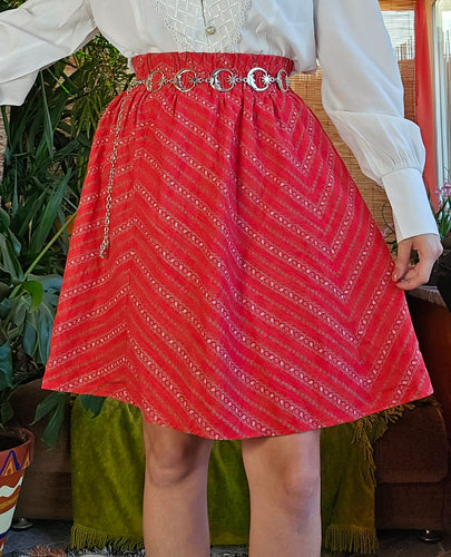 70s A Line Skirt