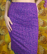 Load image into Gallery viewer, Y2K Paisley Bodycon Skirt
