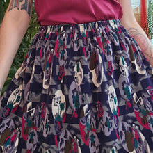Load image into Gallery viewer, 90s Crinkle Midi Skirt