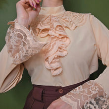 Load image into Gallery viewer, 1970s Peach Dream Blouse
