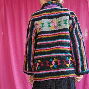 70s Rainbow Tapestry Jacket