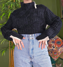 Load image into Gallery viewer, 90s Contrast Chenille Jumper