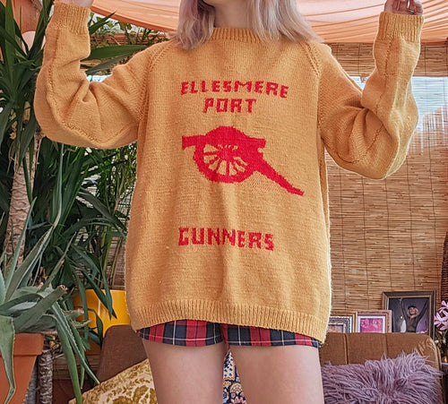 Collectable 'GUNNERS' Wool Jumper