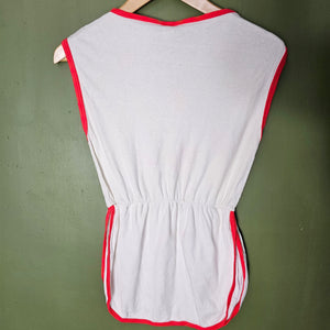 1980s Topshop Tweetie Vest