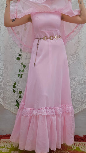 1970s Cottage Gown