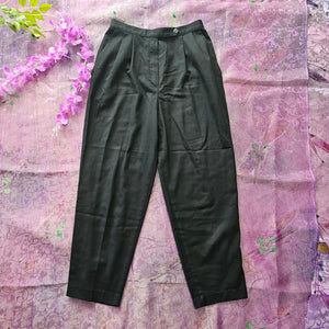 90s High Waisted Pleated Trousers