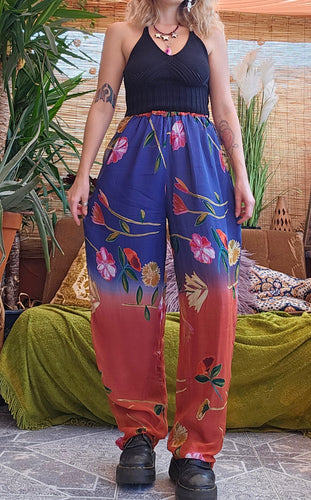 Vintage Dead Stock Floral Trousers