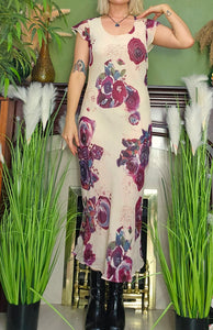 Y2K Laura Ashley Silk Dress