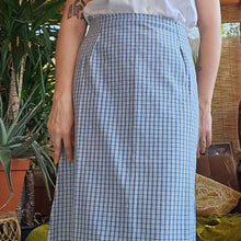 Load image into Gallery viewer, Y2K Plaid Midi Skirt