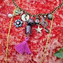 Load image into Gallery viewer, &#39;Dreamer&#39; Treasure Charm Choker