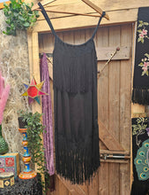 Load image into Gallery viewer, 1970s Fringe Dress