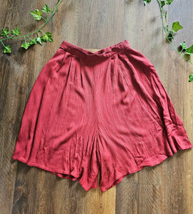 90s Terracotta High Waisted Shorts