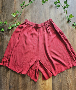 90s Terracotta High Waisted Shorts