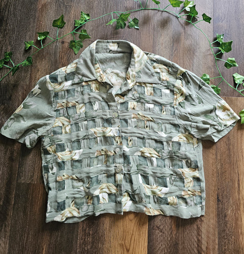 90s Cottage Core Blouse