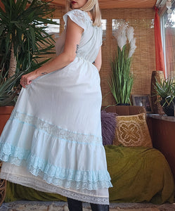 1970s Milkmaid Dress