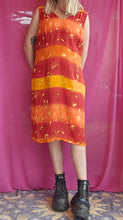 Load image into Gallery viewer, 90s Tangerine Midi Dress