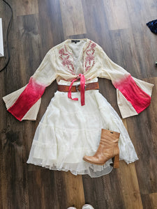 Y2K Cream Fairy Skirt