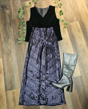 Load image into Gallery viewer, Vintage Velvet Maxi Skirt