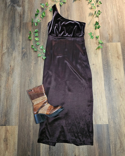 90s Autumnal Evening Dress