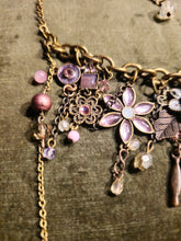 Load image into Gallery viewer, &#39;Whimsy Garden&#39; Treasure Charm Choker