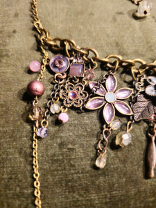 'Whimsy Garden' Treasure Charm Choker