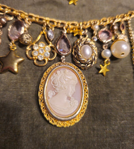 'Cameo' Treasure Charm Choker