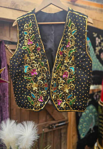 Vintage Embellished Waistcoat