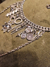 Load image into Gallery viewer, &#39;Silver Sun&#39; Treasure Charm Choker