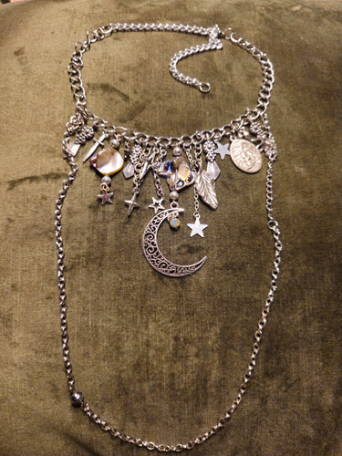 'Moon Child' Treasure Charm Choker