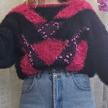 Load image into Gallery viewer, 80s Fuzzy Jumper