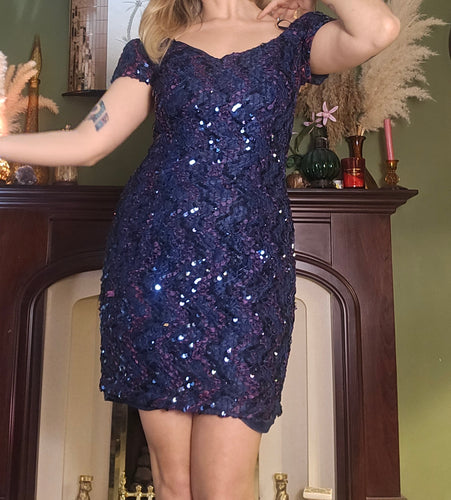 80s Boned Mini Dress