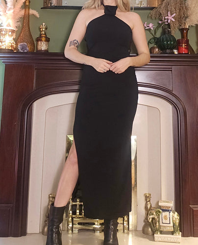 Y2K Bodycon Halter Dress
