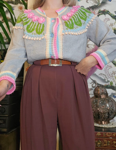 Vintage Knitted Cardigan