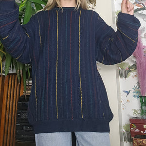 90s Colour Block Jumper