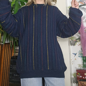 90s Colour Block Jumper