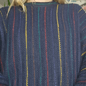 90s Colour Block Jumper