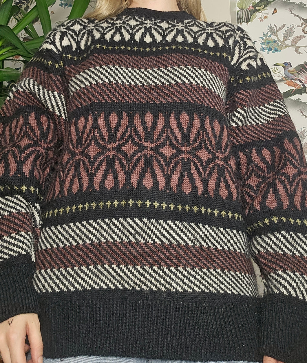 90s Wool Whimsigoth Jumper