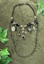 Load image into Gallery viewer, &#39;Gothic&#39; Treasure Charm Choker