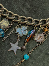 Load image into Gallery viewer, &#39;Bronze Moon&#39; Treasure Charm Choker