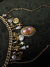 Load image into Gallery viewer, &#39;Old Romance&#39; Treasure Charm Choker