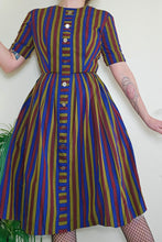 Load image into Gallery viewer, 1950s Dark Academia Dress