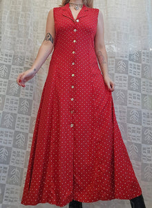 90s Polka Dot Dress