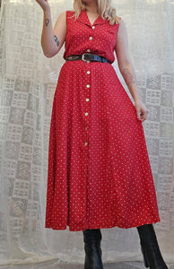 90s Polka Dot Dress