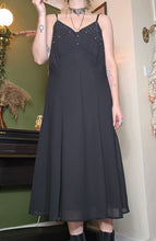 Load image into Gallery viewer, Y2K Beaded Slip Dress