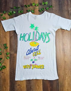 80s Graphic Cotton Tshirt