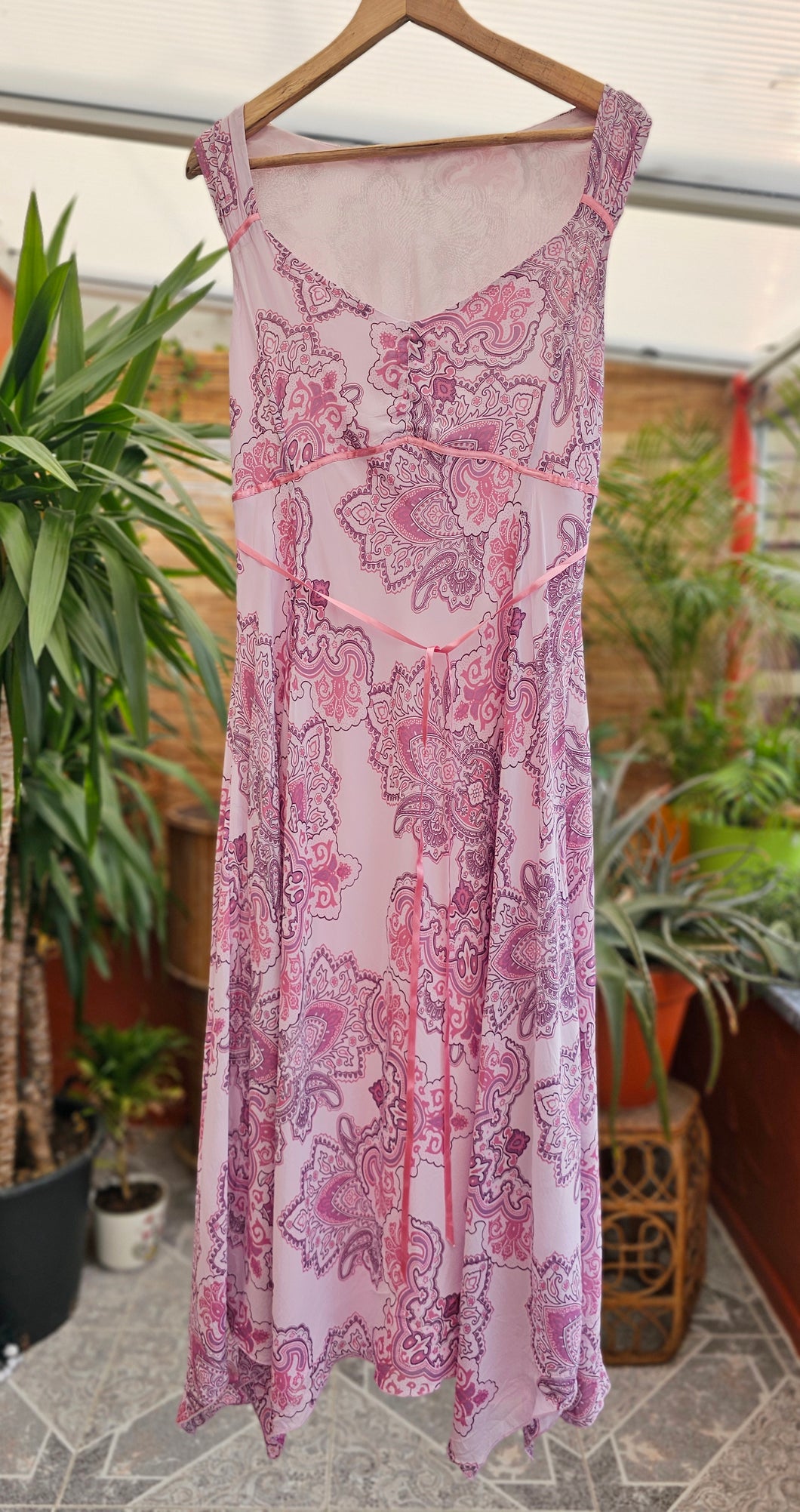 Y2K Paisley Fairy Dress