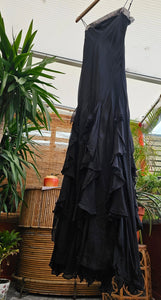Y2K Silk Whimsigoth Gown