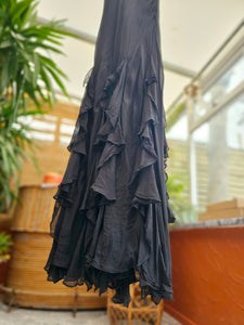 Y2K Silk Whimsigoth Gown