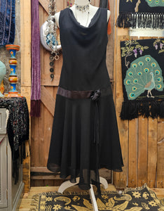 Y2K Cowl Neck Midi Dress