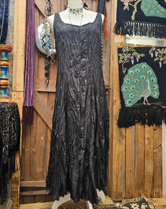 Y2K Witch Core Midi Dress